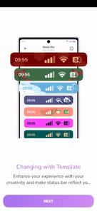 Emoji Battery Widget APK screenshot 1