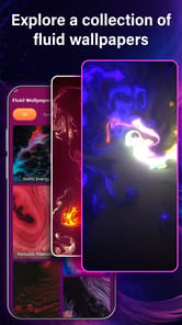 Magic Fluid: Live Wallpaper APK screenshot 1