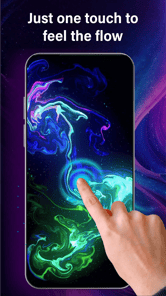 Magic Fluid: Live Wallpaper APK screenshot 1