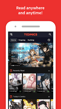 Toomics - Read Comics, Webtoons, Manga for Free APK screenshot 1