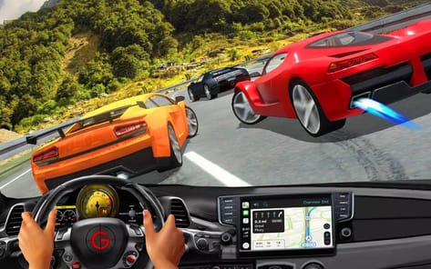 Car Driving - Speed Racing APK screenshot 1