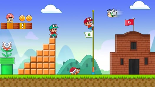 Super Gino Bros APK screenshot 1 Super Gino Bros APK screenshot 1