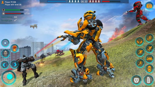 War Robots Car Transformation APK screenshot 1