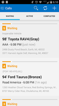 Towbook APK screenshot 1