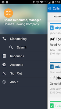 Towbook APK screenshot 1