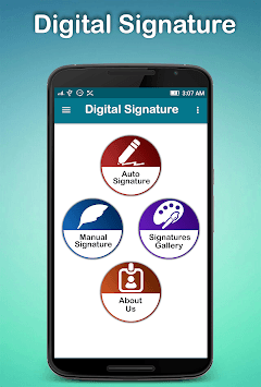 Digital Signature : E-Signature APK screenshot 1