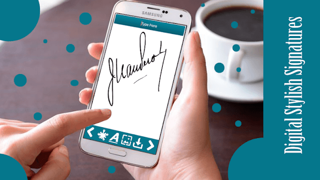 Digital Signature : E-Signature APK screenshot 1