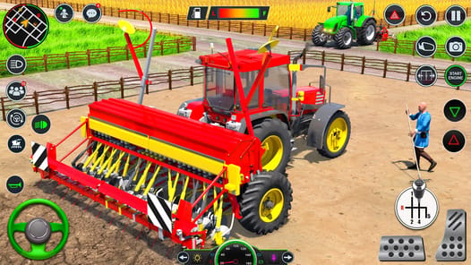 Real Tractor Driving Games APK screenshot 1