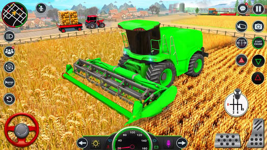 Real Tractor Driving Games APK screenshot 1