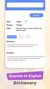 English Spanish Translator APK screenshot 1