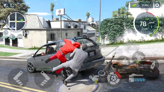 Driving Motor Racing Simulator APK screenshot 1