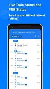 Live Train Status APK screenshot 1