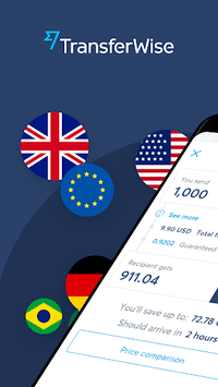 TransferWise Money Transfer APK screenshot 1