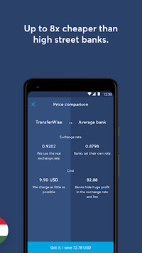 TransferWise Money Transfer APK screenshot 1