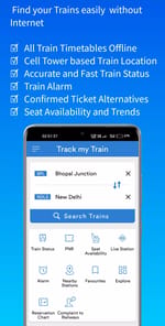 Track My Train - Live Status APK screenshot 1