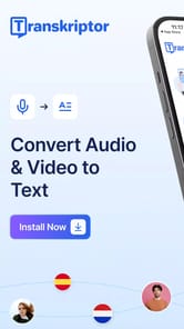 Transcribe Speech to Text APK screenshot 1