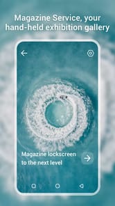 Magazine Lockscreen HiOS APK screenshot 1