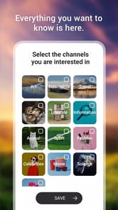 Magazine Lockscreen HiOS APK screenshot 1