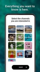 Magazine Lockscreen XOS APK screenshot 1