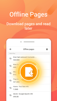 Phoenix Browser -Video Download, Data Saving, Fast APK screenshot 1