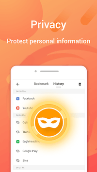 Phoenix Browser -Video Download, Data Saving, Fast APK screenshot 1