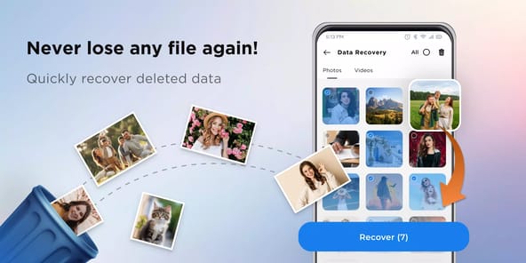 Restore Old Deleted Photos APK screenshot 1