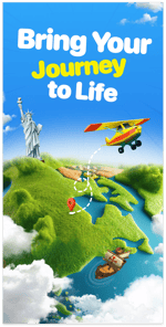 TravelAnimator・Journey Route APK screenshot 1