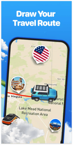 TravelAnimator・Journey Route APK screenshot 1