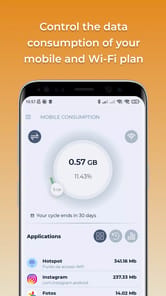 Mobile Data Consumption APK screenshot 1