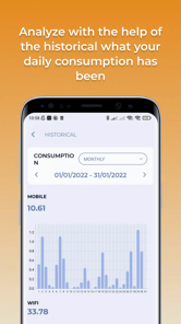 Mobile Data Consumption APK screenshot 1