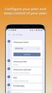 Mobile Data Consumption APK screenshot 1