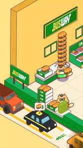 Cat Snack Bar: Cute Food Games APK screenshot 1