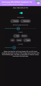 Real-time Display FPS Meter APK screenshot 1