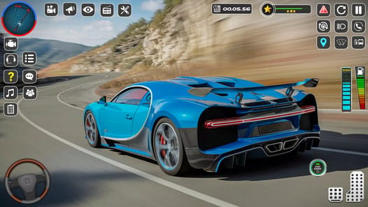 Bugatti Game Car Simulator 3D APK screenshot 1