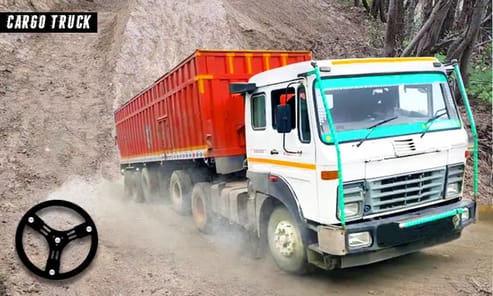 Heavy Truck Simulator Games APK screenshot 1