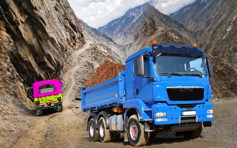 Dump Truck 3D Games APK screenshot 1