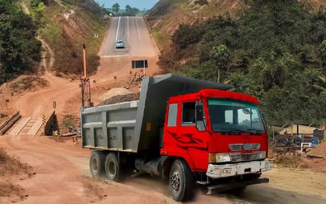 Dump Truck 3D Games APK screenshot 1