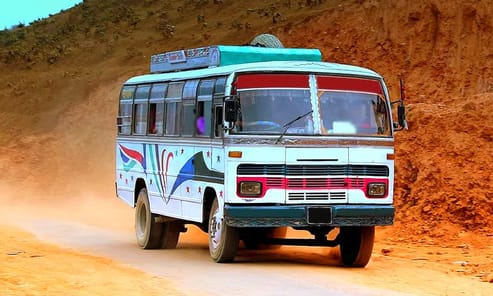 Coach Bus Simulator Bus Game APK screenshot 1