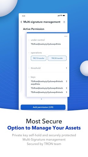 TronLink Pro - The Best TRON Wallet APK screenshot 1