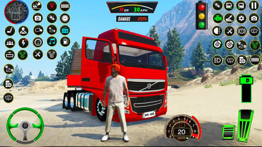 Real Cargo Truck Driving Games APK screenshot 1 Real Cargo Truck Driving Games APK screenshot 1