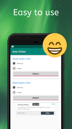 Auto Clicker - Automatic tap APK screenshot 1 Auto Clicker - Automatic tap APK screenshot 1