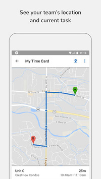 TSheets Time Tracker APK screenshot 1