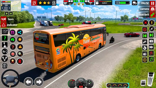 City Bus Driving Game Bus Game APK screenshot 1