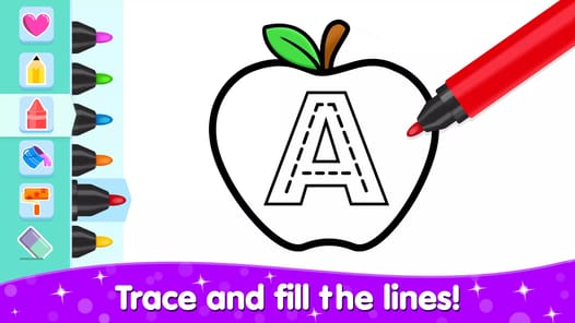 Kids Coloring Drawing Games APK screenshot 1 Kids Coloring Drawing Games APK screenshot 1