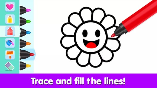 Coloring and Drawing For Kids APK screenshot 1
