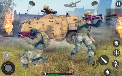 Fire Game 2024: Offline Battle APK screenshot 1