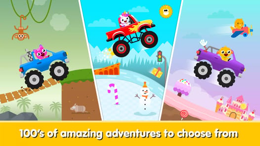 Kids Monster Truck Games 2+ APK screenshot 1