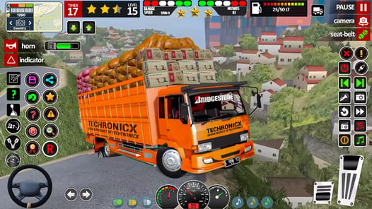Mud Truck Offroad Driving Game APK screenshot 1