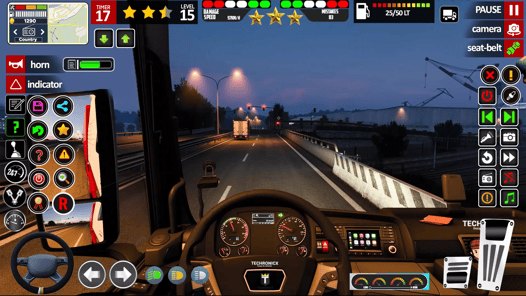 Mud Truck Offroad Driving Game APK screenshot 1