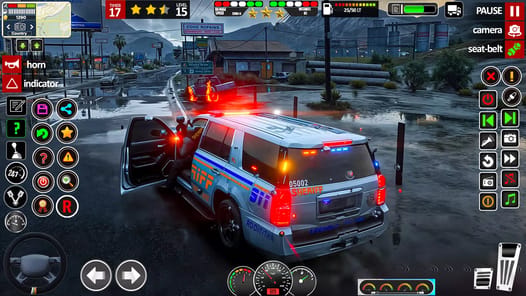 Offline Police Car: Cop Game APK screenshot 1